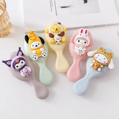 Cartoon Mini Soft Bristles Hair Comb